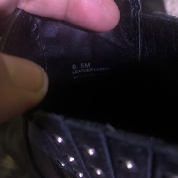 Black booties with silver detailing - Picture 8 of 8